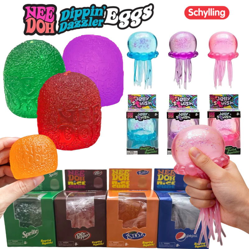 Mystery Box Blind Bag - Schylling NeeDoh Soda Gumdrop &Jellyfish &