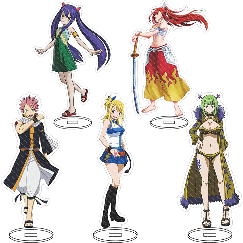Figma Stand Set - 16CM Anime Figure FAIRY TAIL Natsu