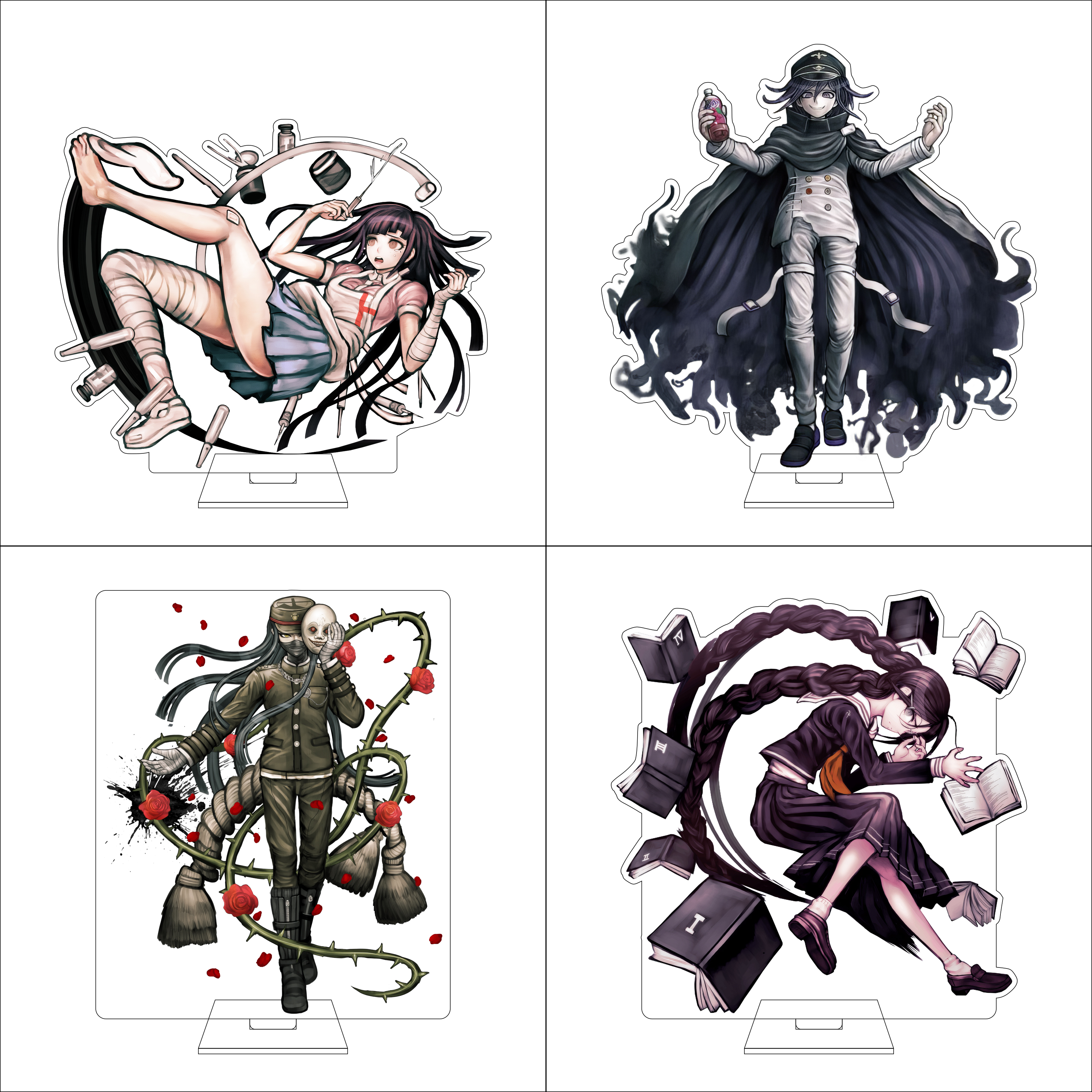 Figma Stand Set - 16CM Anime Danganronpa Cosplay Acrylic Figure