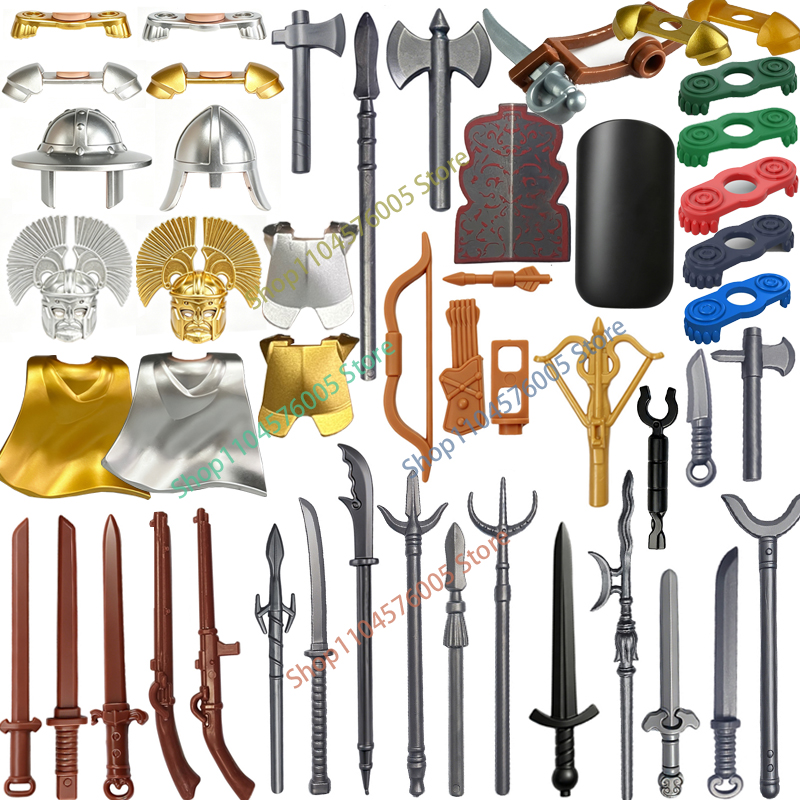 MOC Medieval Weapons Accessori - Lego Minifigure Holder incelemesi ve fiyatı