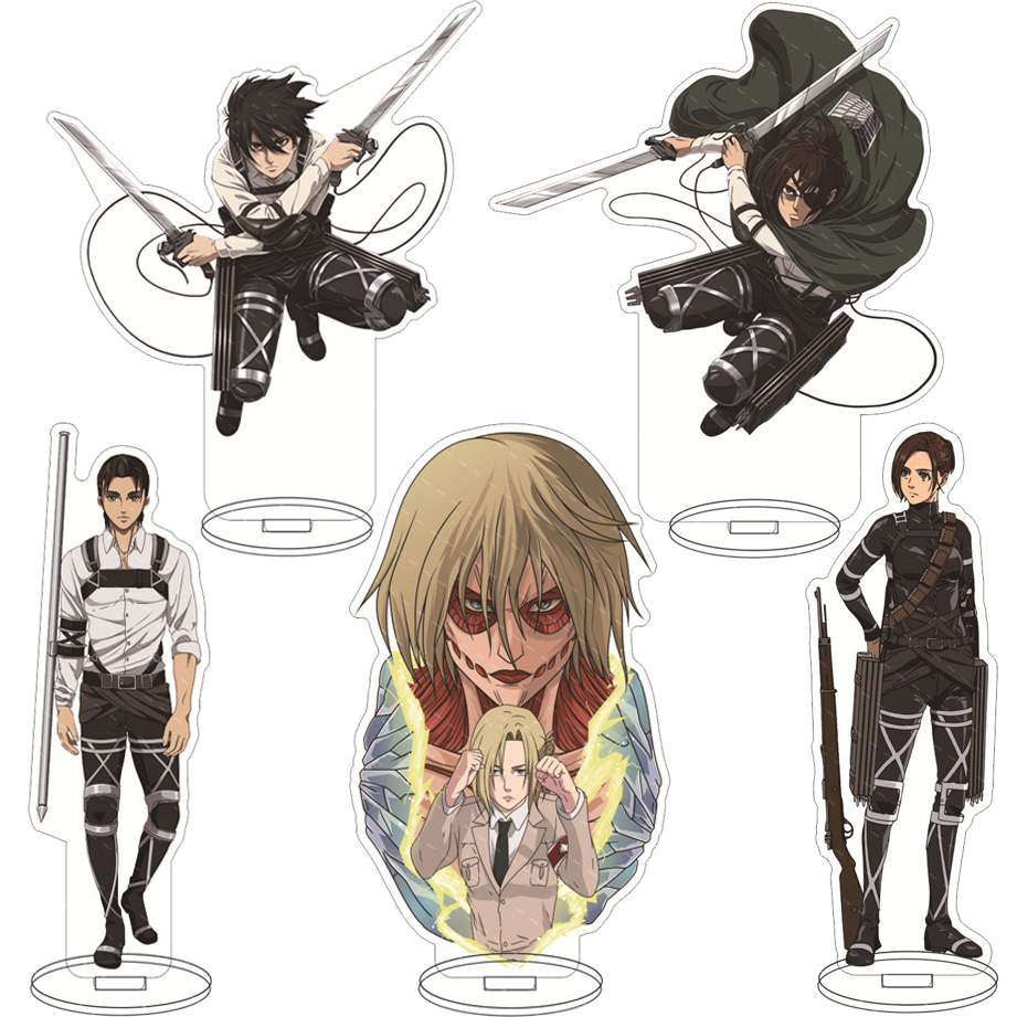 16CM Anime Figure ‌Attack on T - Figma Stand Set incelemesi ve fiyatı