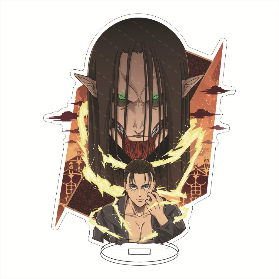 16CM Anime Figure ‌Attack on T - Figma Stand Set incelemesi ve fiyatı
