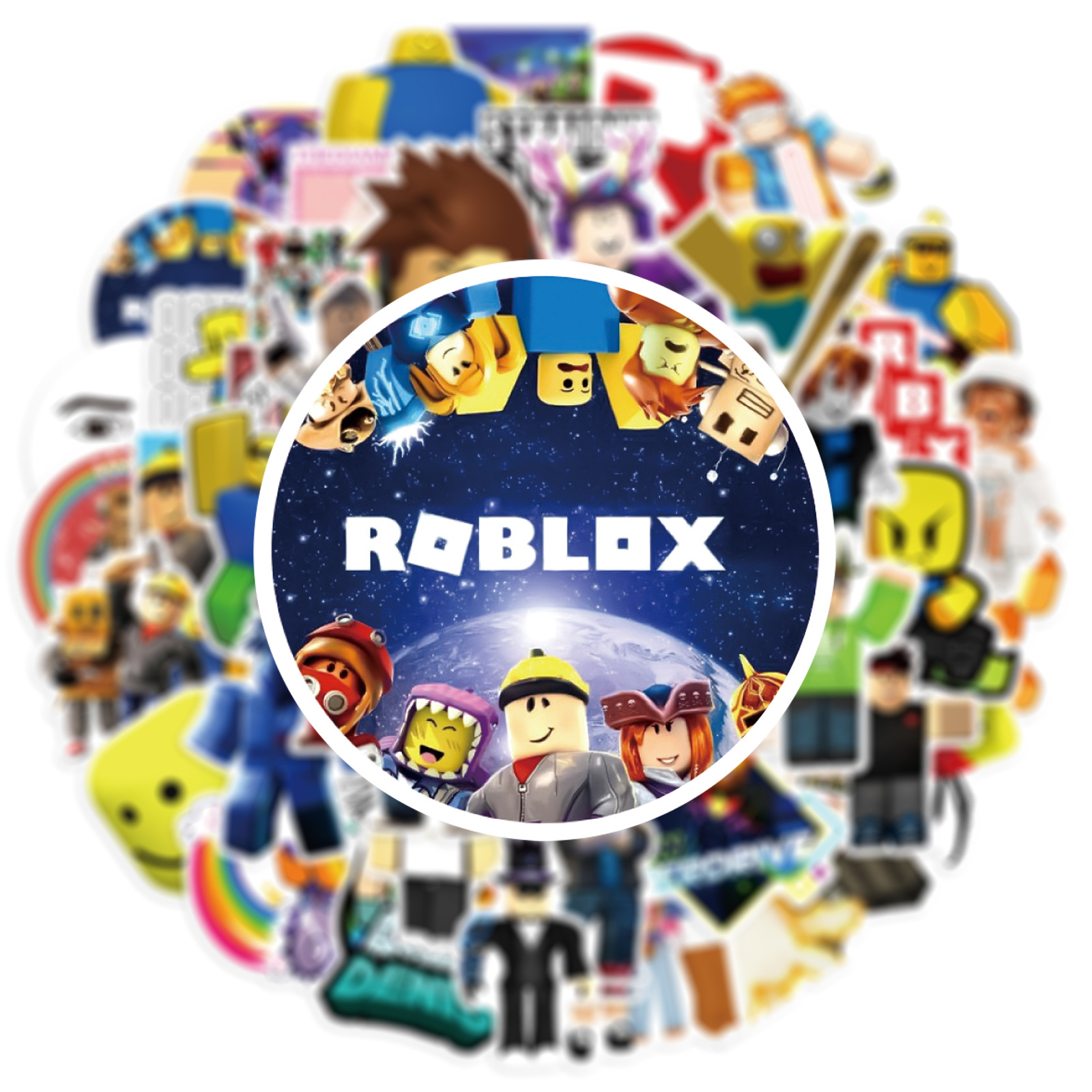 50pcs Roblox Unique Waterproof - Vinyl Figure Blank incelemesi ve fiyatı