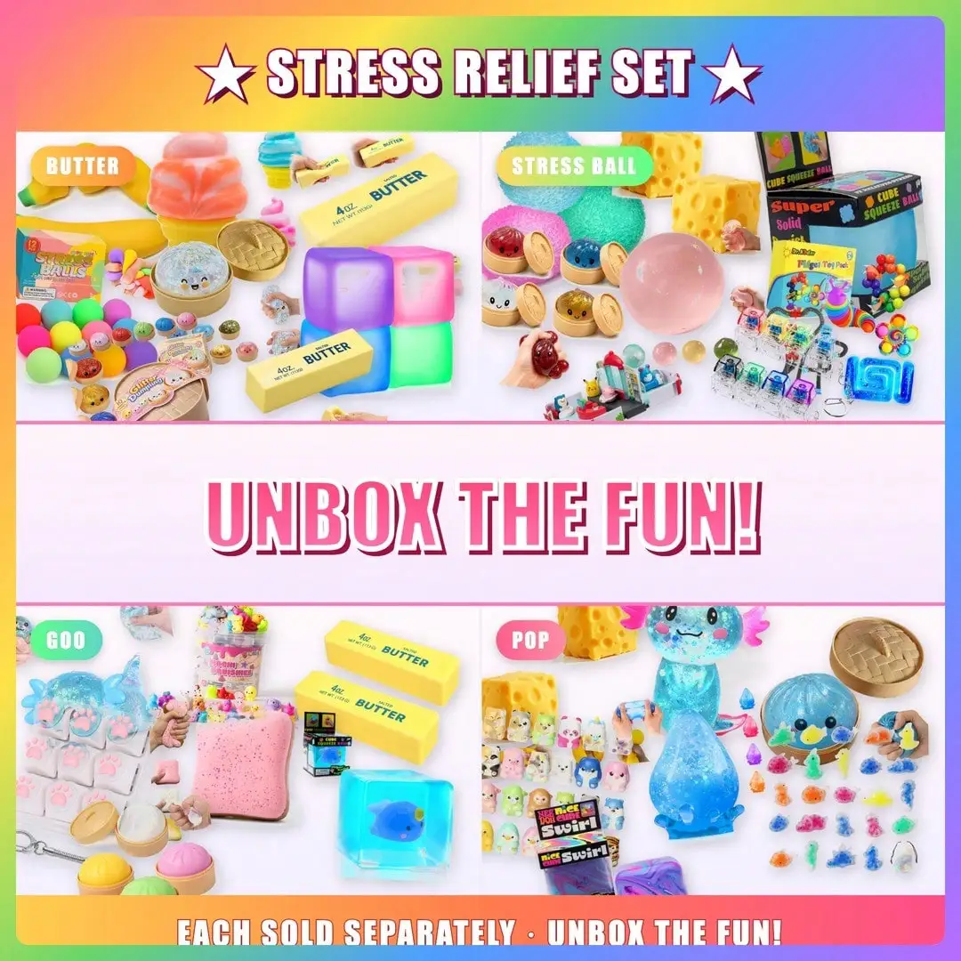 100styles Squishy Squeeze Fidg - Mystery Box Blind Bag incelemesi ve fiyatı