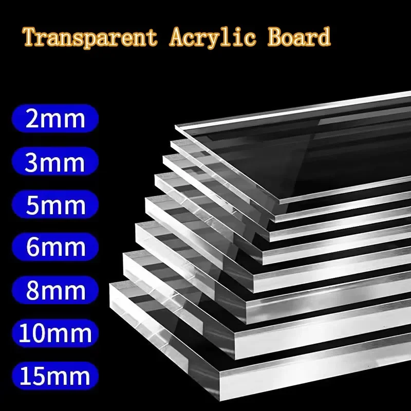 Transparent Plexiglass Plate C - Display Case Acrylic incelemesi ve fiyatı