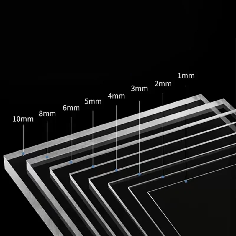 Transparent Plexiglass Plate C - Display Case Acrylic incelemesi ve fiyatı