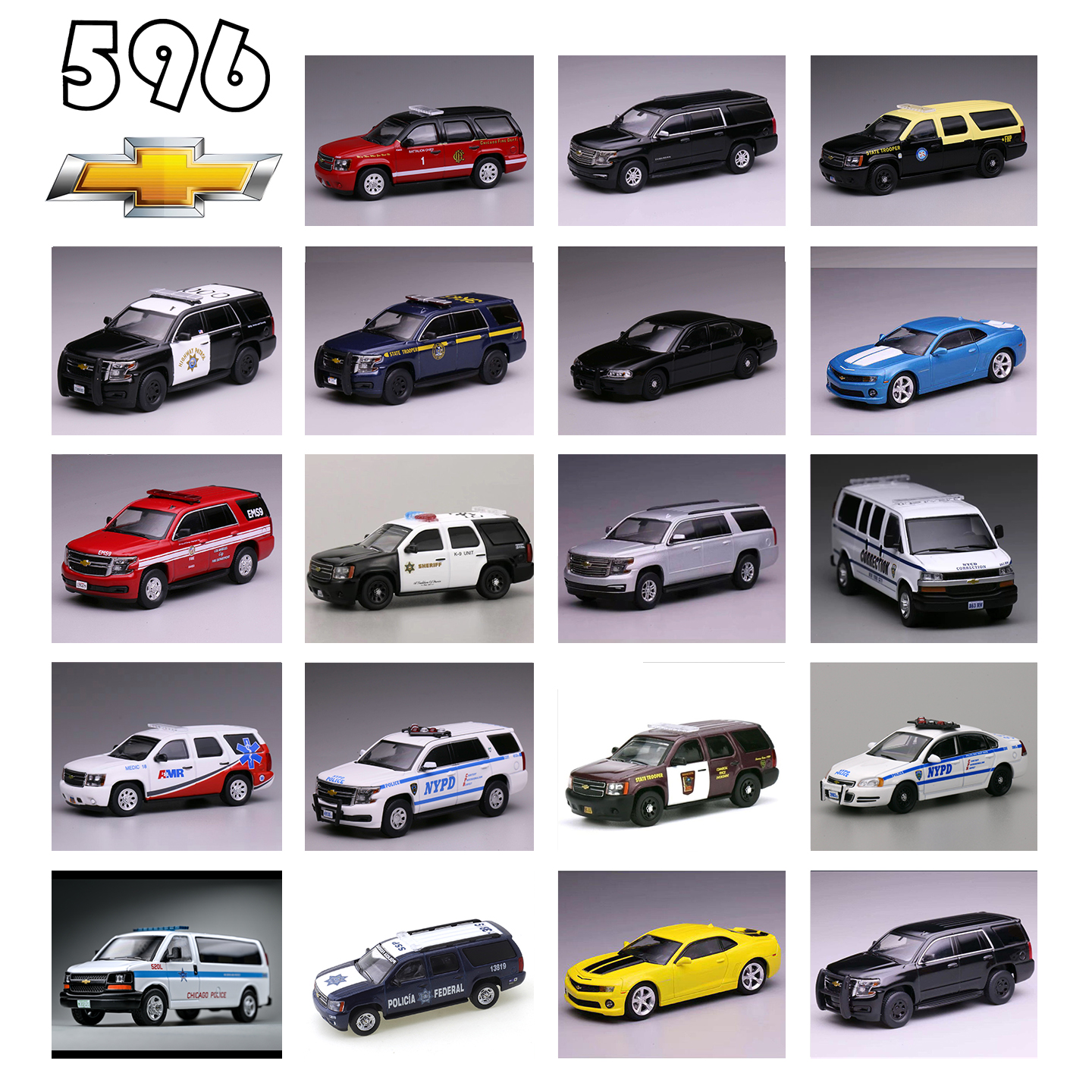596 1/64 Chevrolet Sabon Feder - Die Cast Car 1 64 incelemesi ve fiyatı