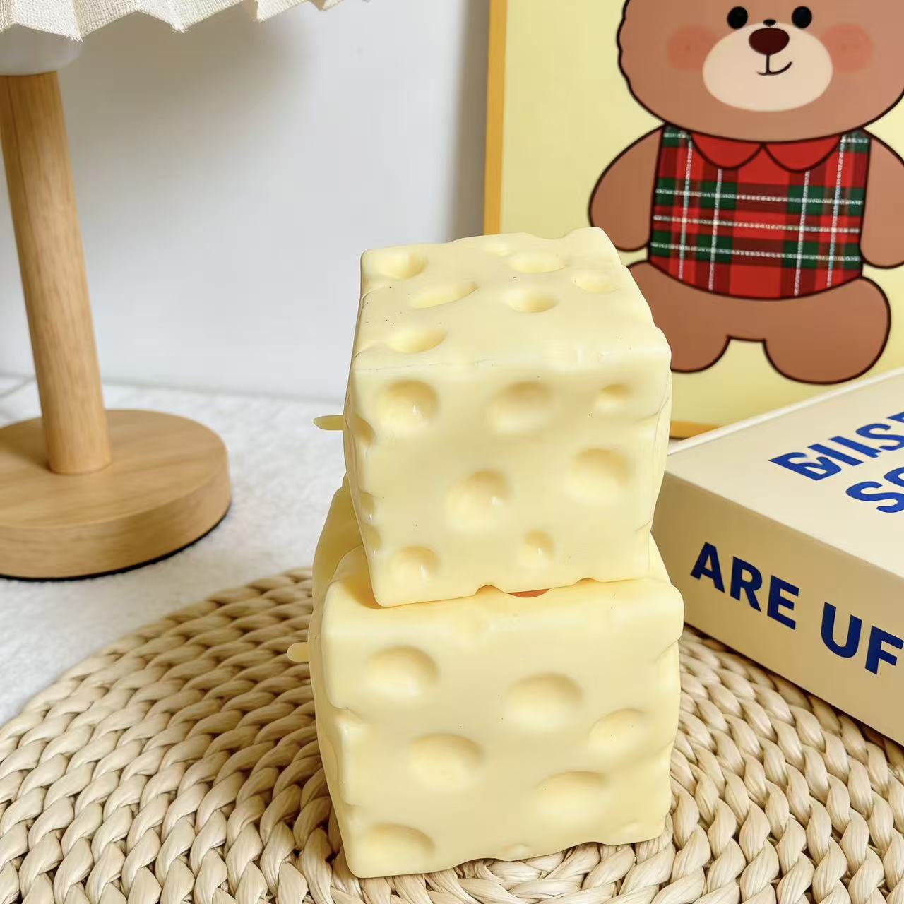 *-*Jumbo Cheese Cube Stress Ba - Fidget Cube Original incelemesi ve fiyatı