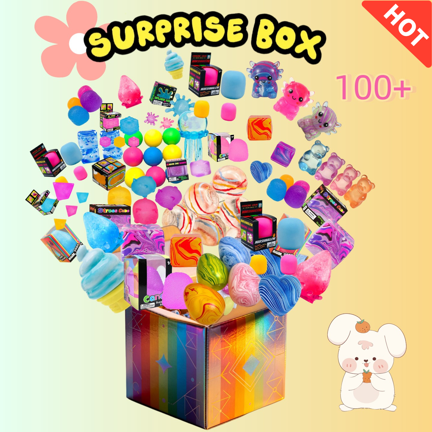100+Pcs Surprise Box Toys, Nov - Mystery Box Blind Bag incelemesi ve fiyatı