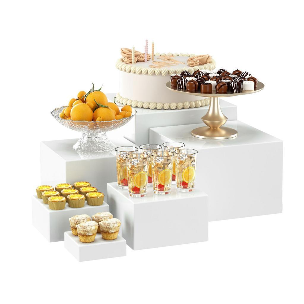 Acrylic Buffet Riser Set Multi - Display Risers Set incelemesi ve fiyatı