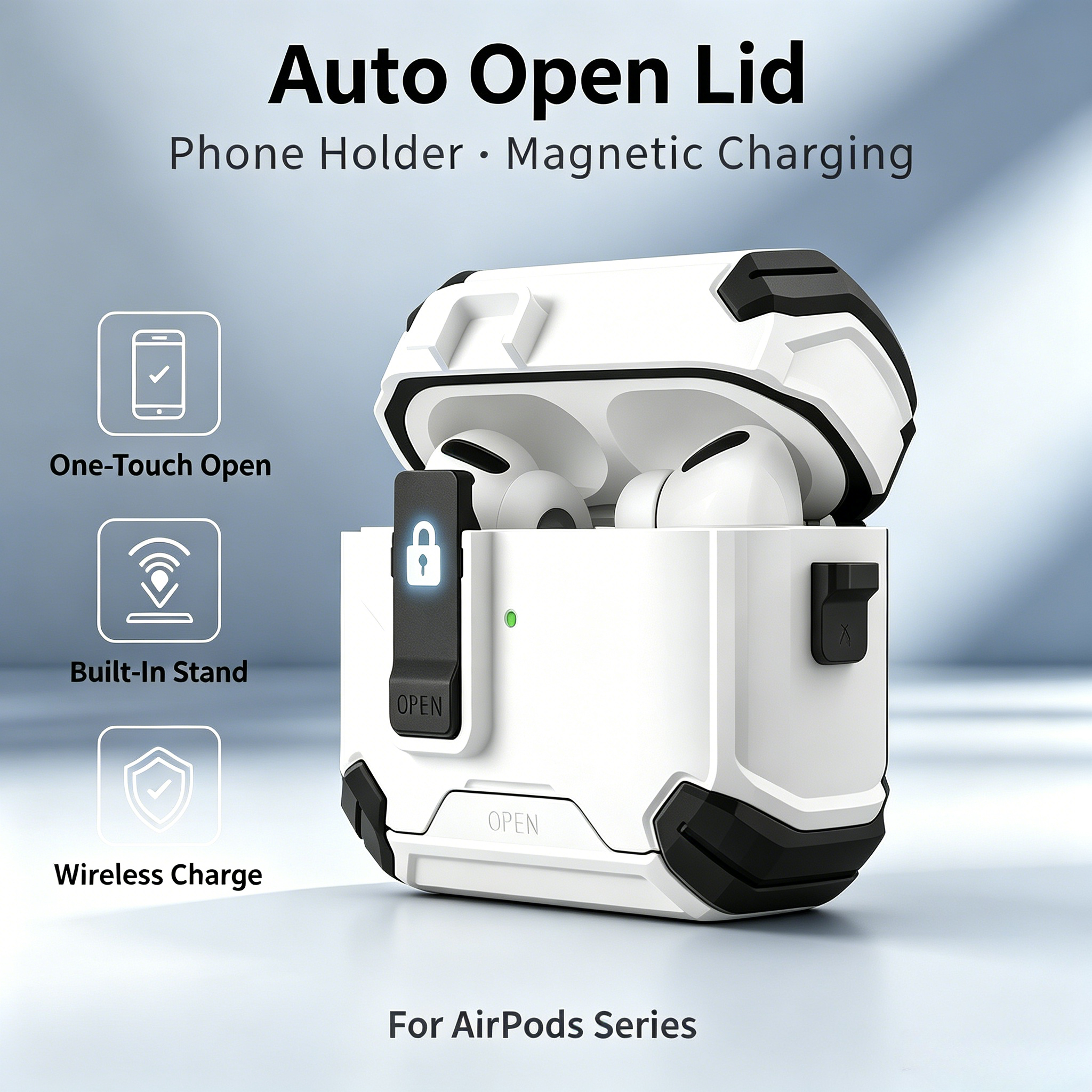 Auto Pop-Up AirPods Case Magne - Pop Display Shelf incelemesi ve fiyatı