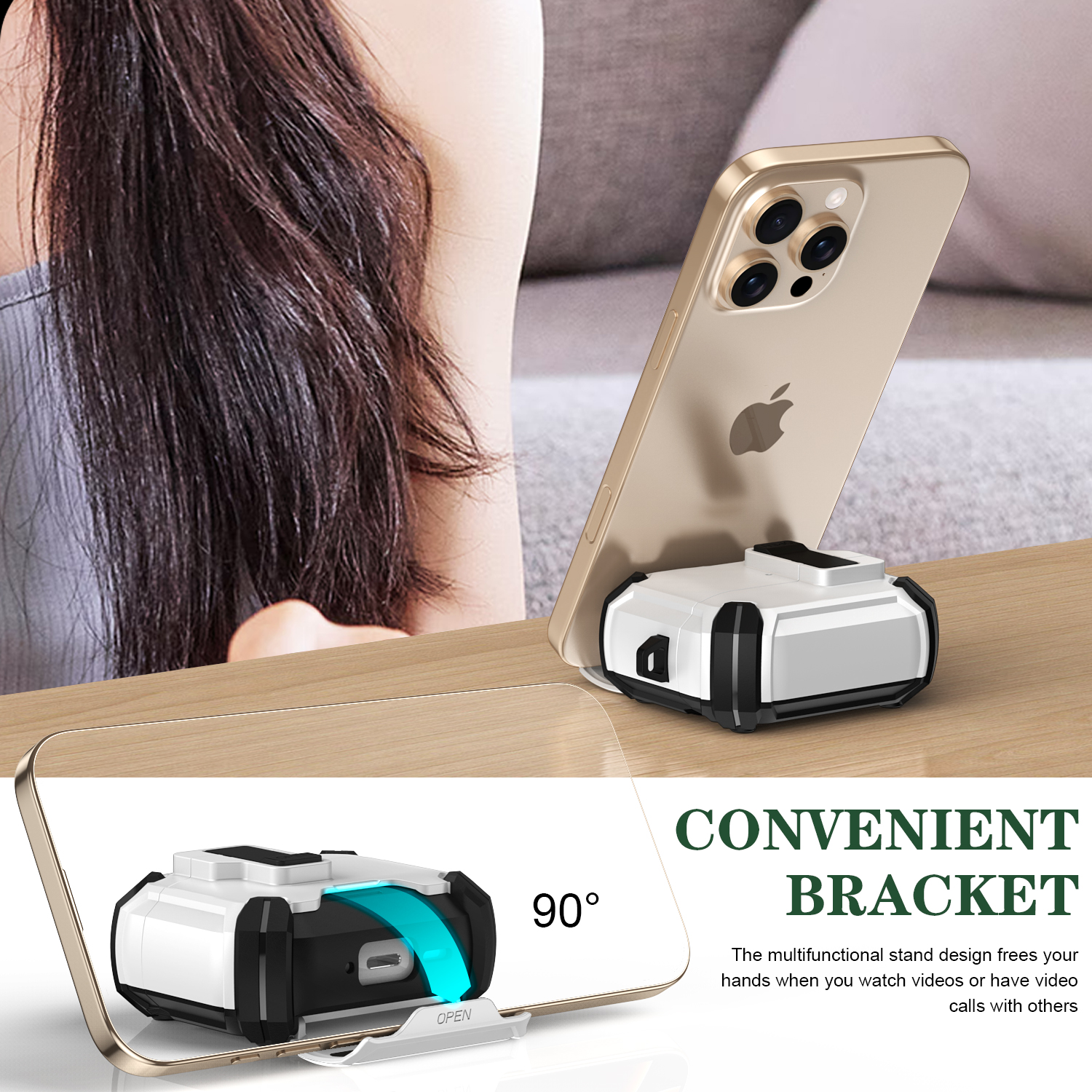 Auto Pop-Up AirPods Case Magne - Pop Display Shelf incelemesi ve fiyatı