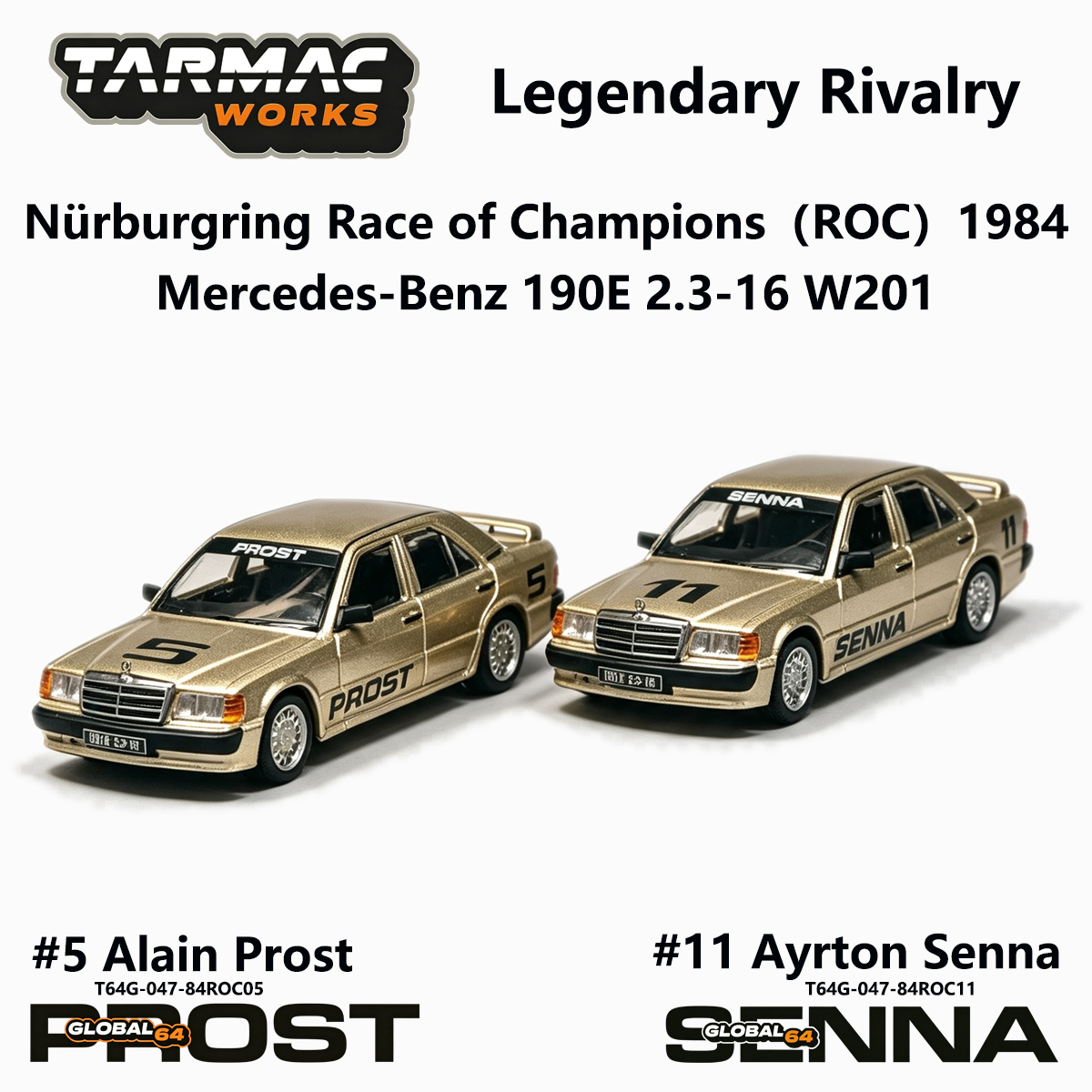 TW 1:64 Mercedes 190E #5 Alain - Die Cast Car 1 64 incelemesi ve fiyatı