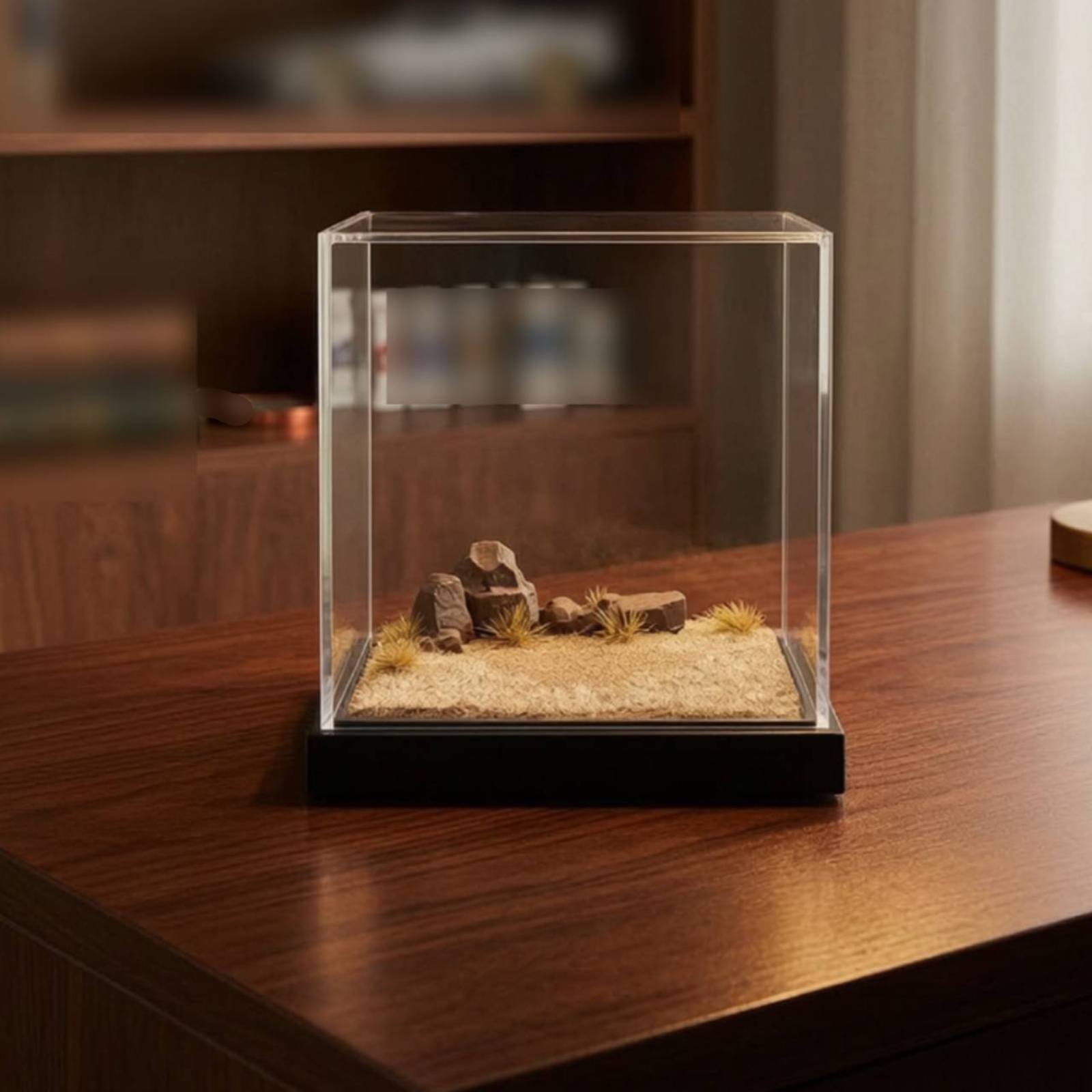 Miniature Scene Platform Clear - Display Case Acrylic incelemesi ve fiyatı