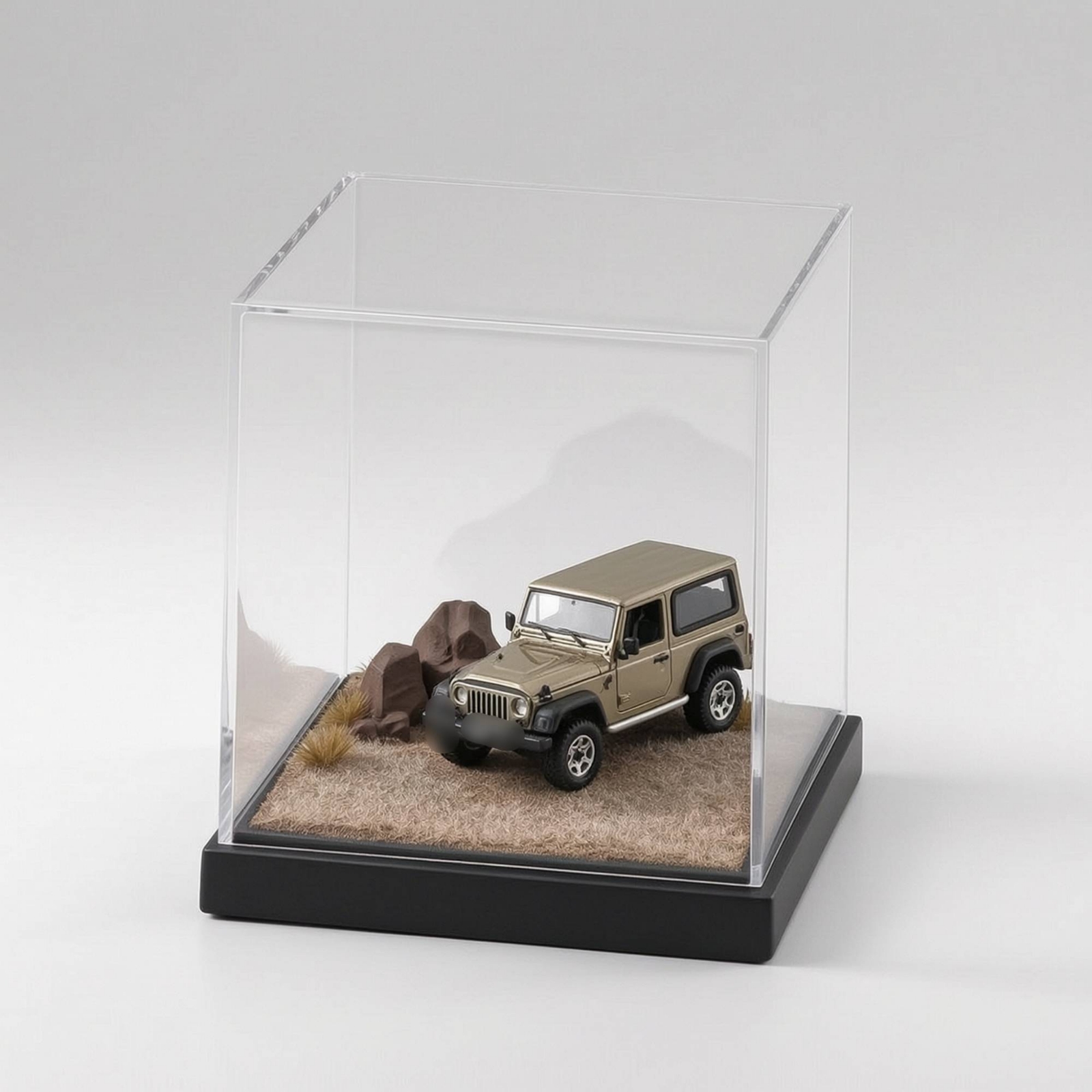 Miniature Scene Platform Clear - Display Case Acrylic incelemesi ve fiyatı