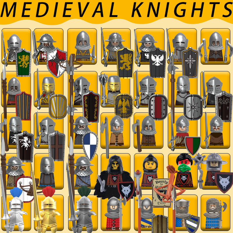 Medieval Knight Series Buildin - Lego Minifigure Holder incelemesi ve fiyatı