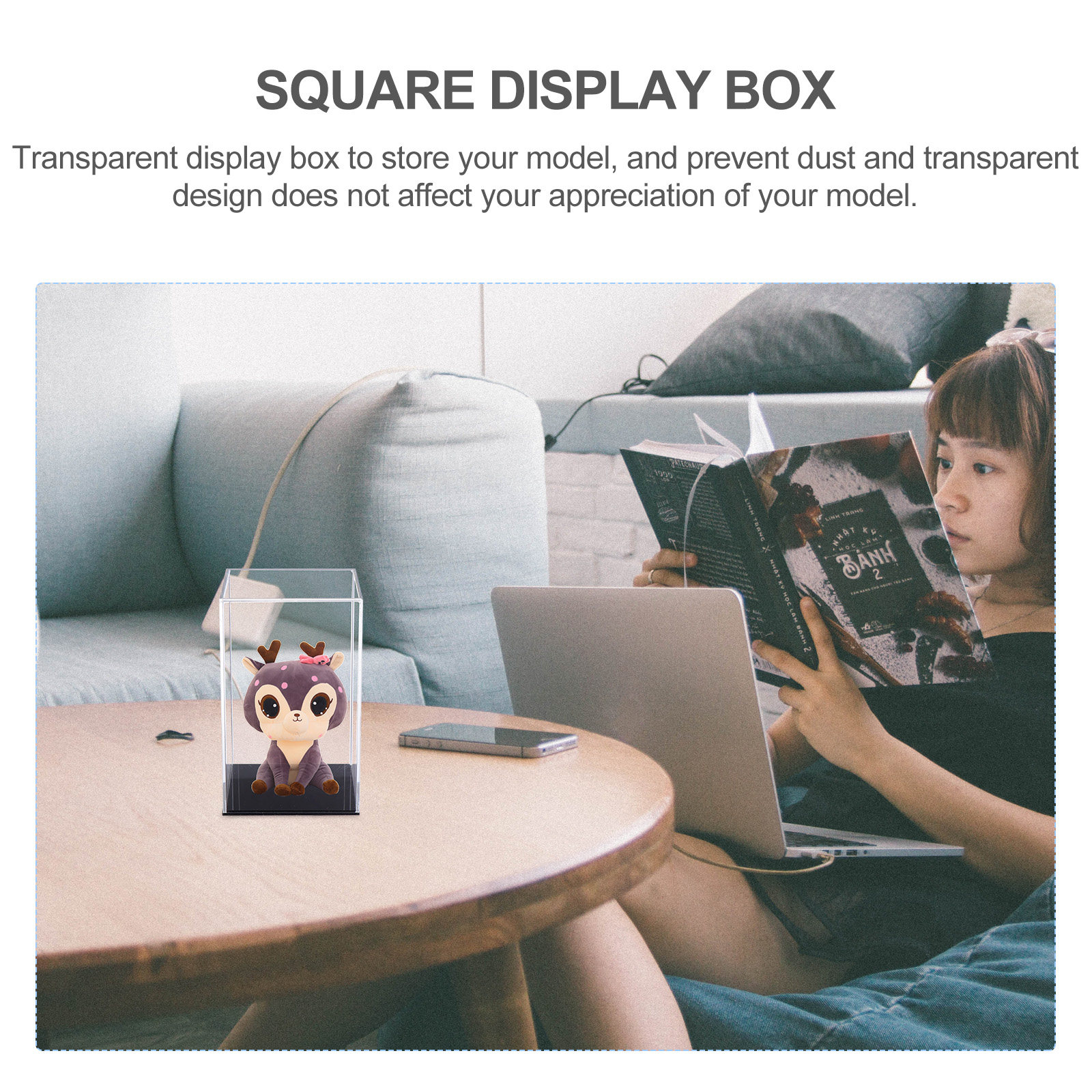 1Pcs Display Box Transparent A - Display Case Acrylic incelemesi ve fiyatı