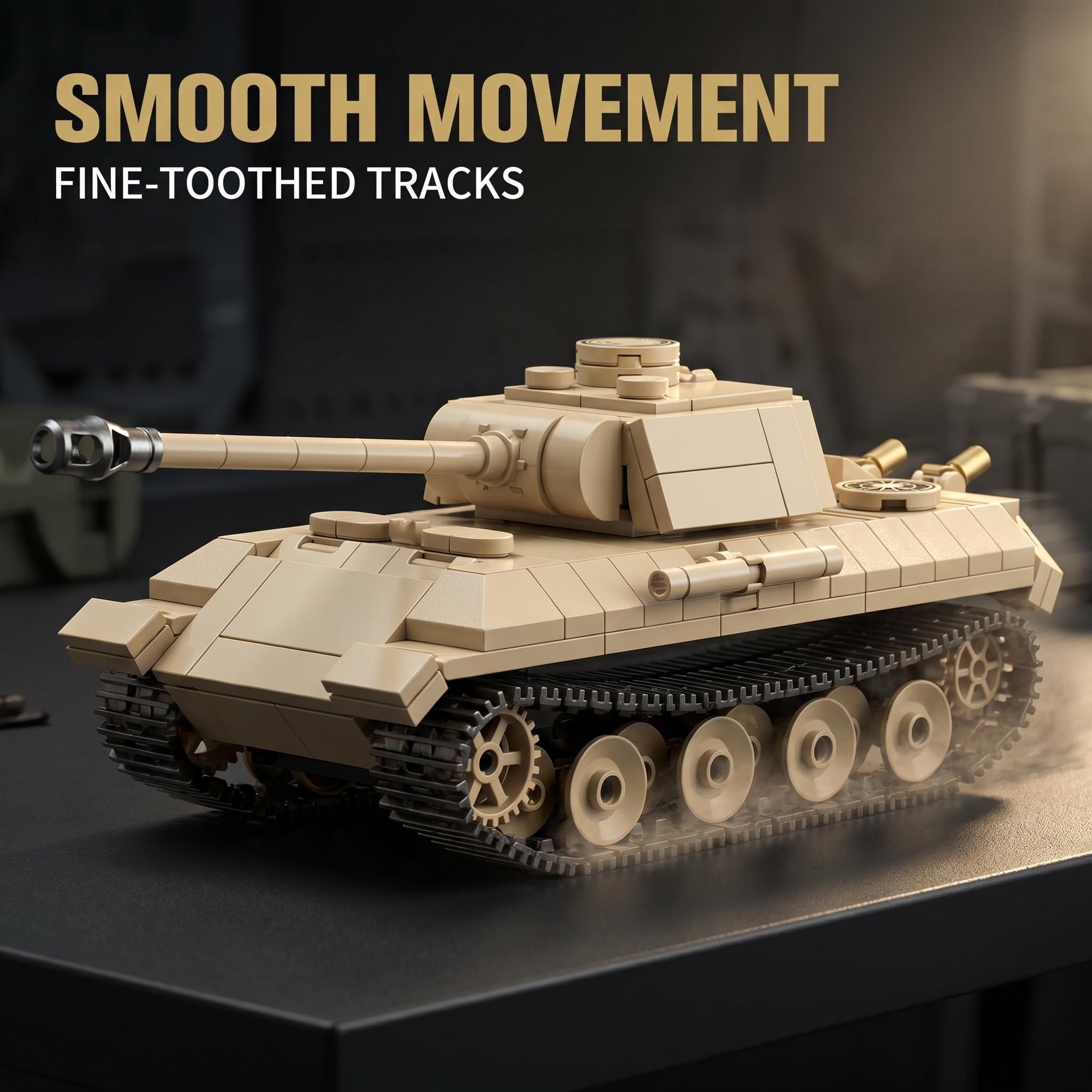 MOC Panther V Tank Tiger I KV- - Lego Minifigure Holder incelemesi ve fiyatı