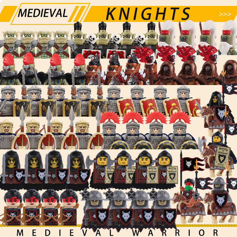 Medieval Military Knights Seri - Lego Minifigure Holder incelemesi ve fiyatı