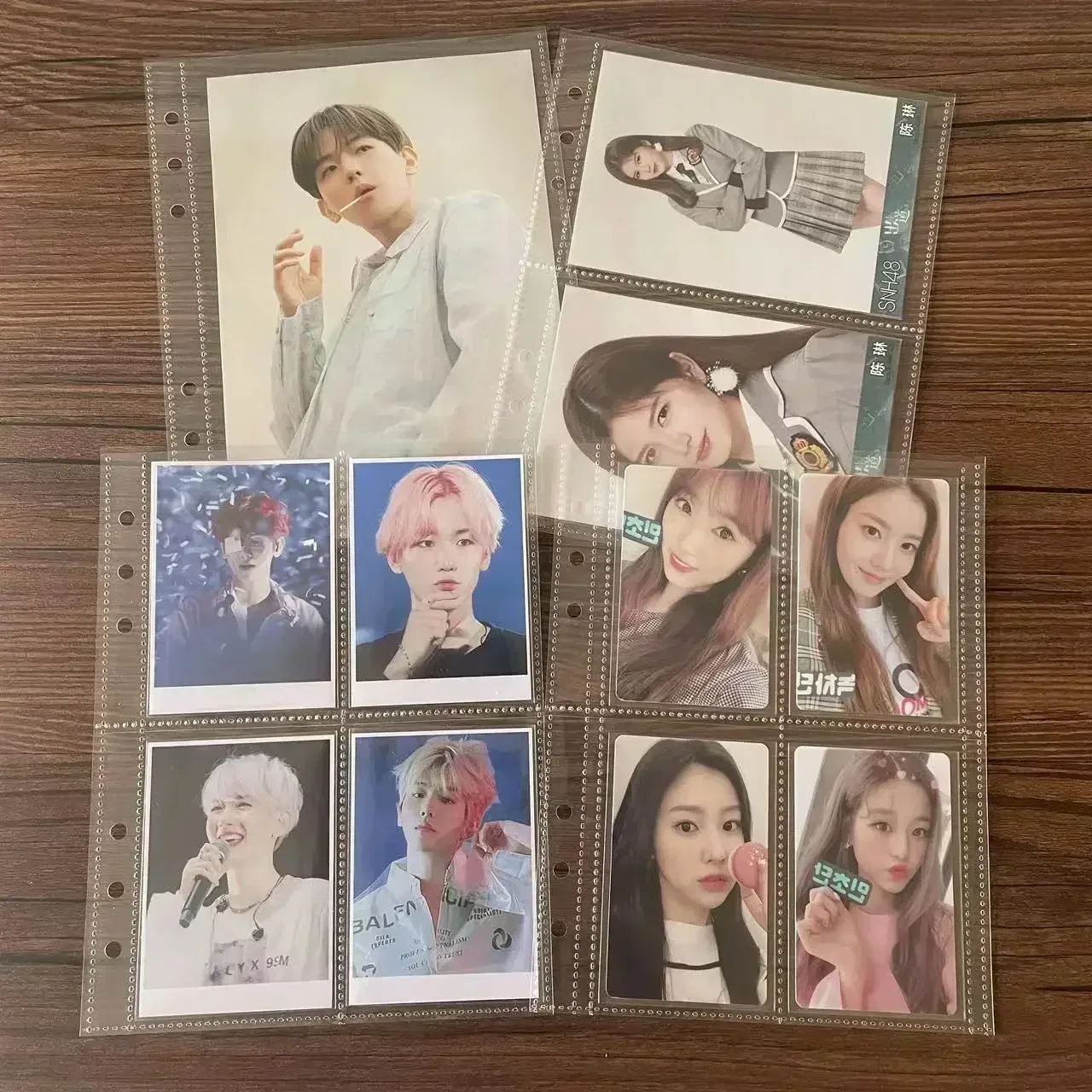 1-4 Grid Transparent Photocard - Trading Card Binder incelemesi ve fiyatı