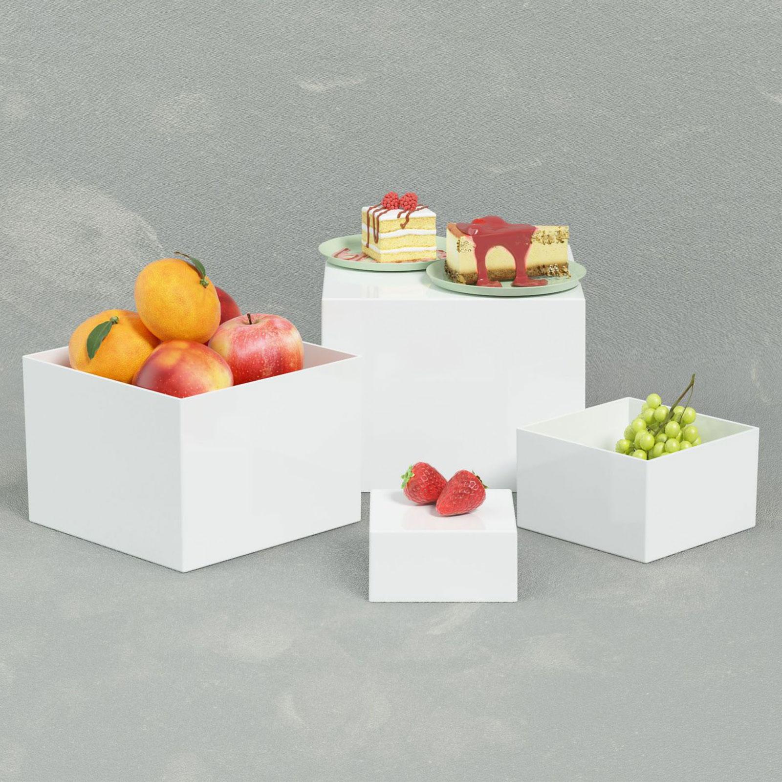 TQH 7Pcs Buffet Riser Dessert  - Display Risers Set incelemesi ve fiyatı