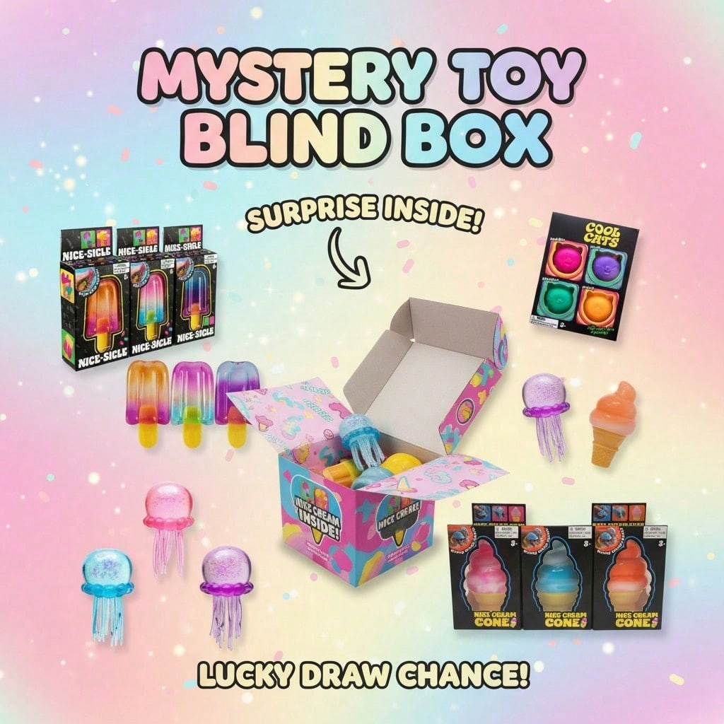 100+ Pieces Assorted Squishy F - Mystery Box Blind Bag incelemesi ve fiyatı