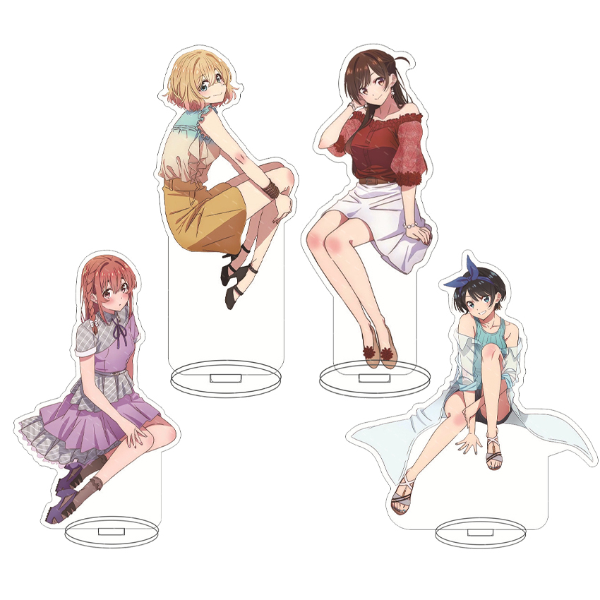 16CM Anime Figure Rent-A-Girlf - Figma Stand Set incelemesi ve fiyatı