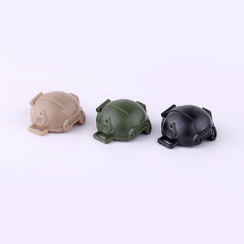 5PCS/lots Tactical Helmet Sold - Lego Minifigure Holder incelemesi ve fiyatı