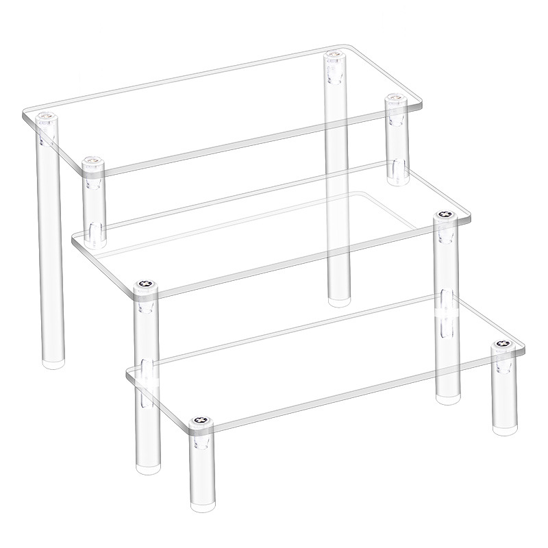 1-4 Tier Acrylic Display Stand - Pop Display Shelf incelemesi ve fiyatı