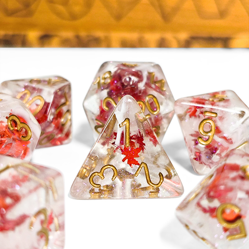 7PCS DND Dices Transparent Res - Graded Card Display incelemesi ve fiyatı