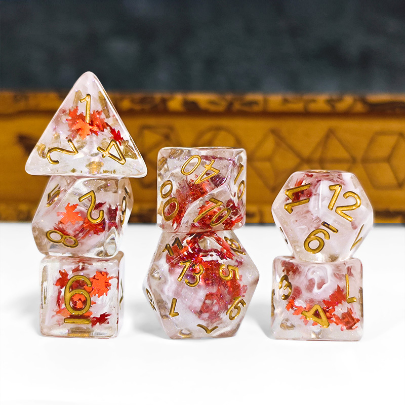 7PCS DND Dices Transparent Res - Graded Card Display incelemesi ve fiyatı