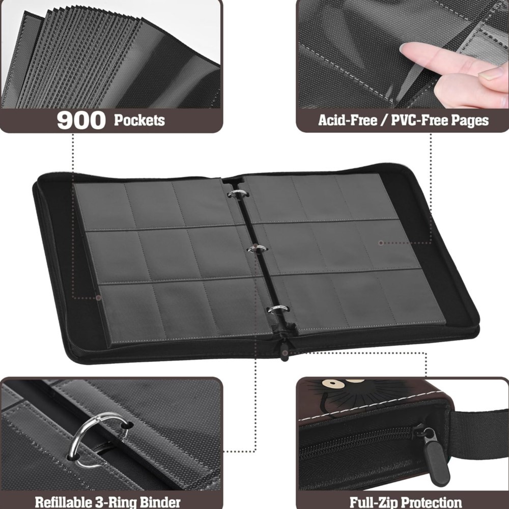 900 Pockets Card Binder Album  - Trading Card Binder incelemesi ve fiyatı