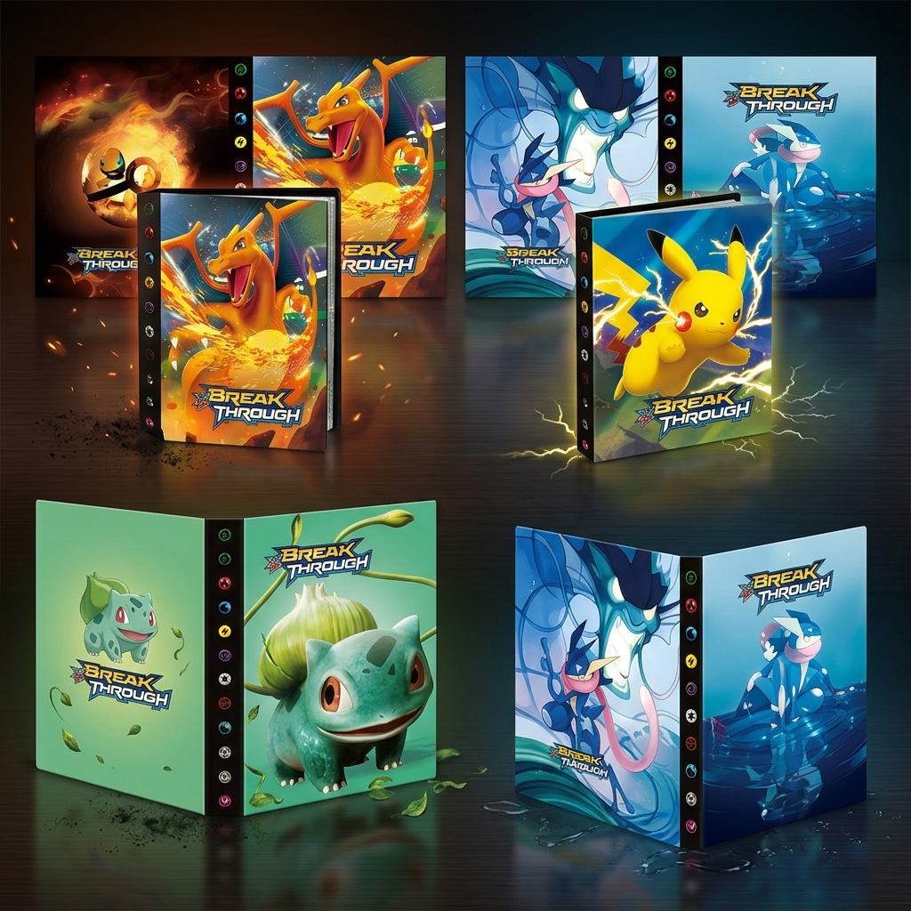 Bandai Pokemon 4 Grid Card Alb - Trading Card Binder incelemesi ve fiyatı