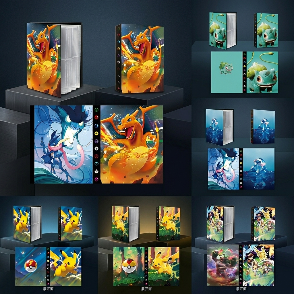 Bandai Pokemon 4 Grid Card Alb - Trading Card Binder incelemesi ve fiyatı