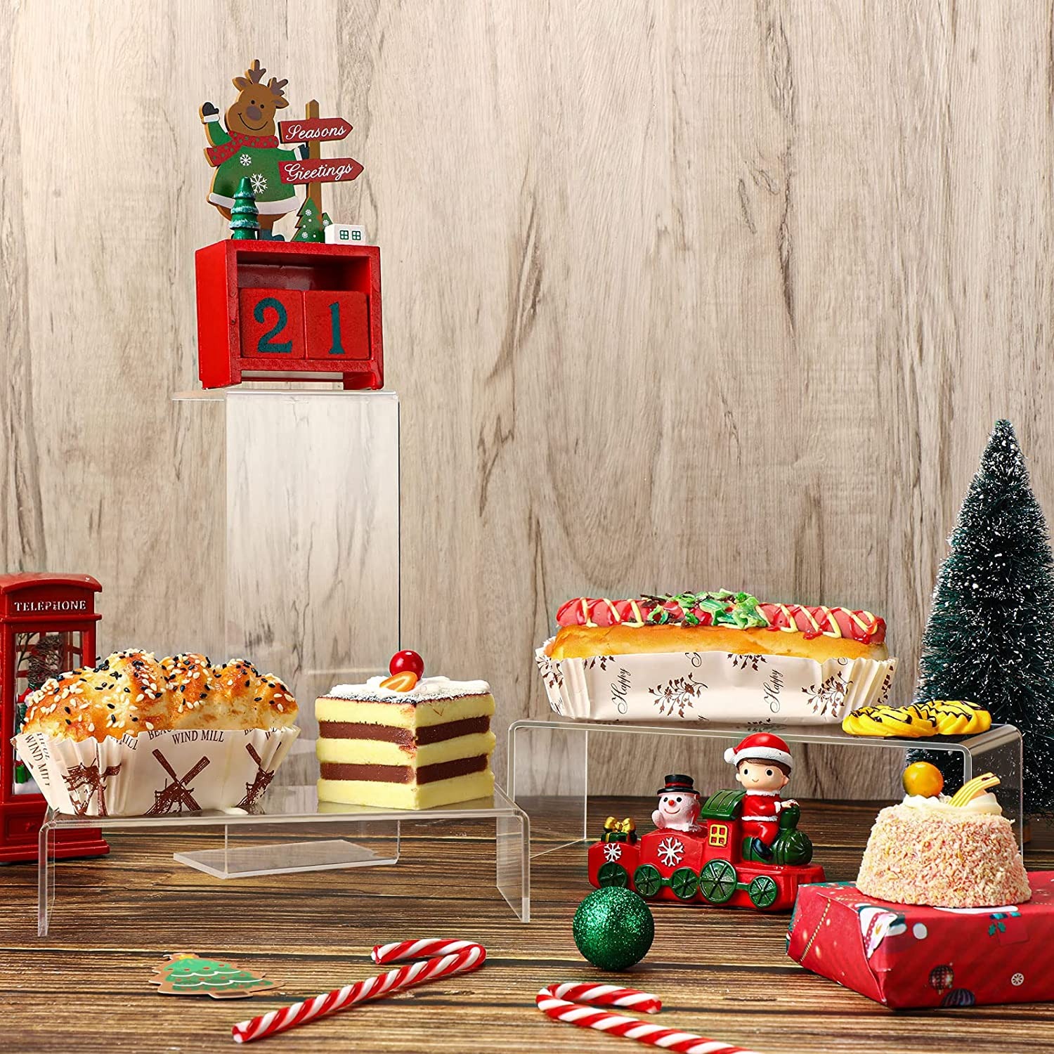 Clear Rectangular Acrylic Disp - Pop Display Shelf incelemesi ve fiyatı