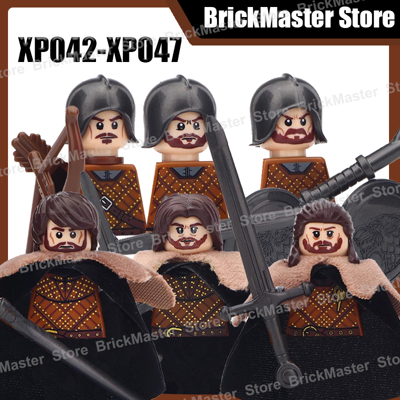 MOC Medieval Military Knight W - Lego Minifigure Holder incelemesi ve fiyatı