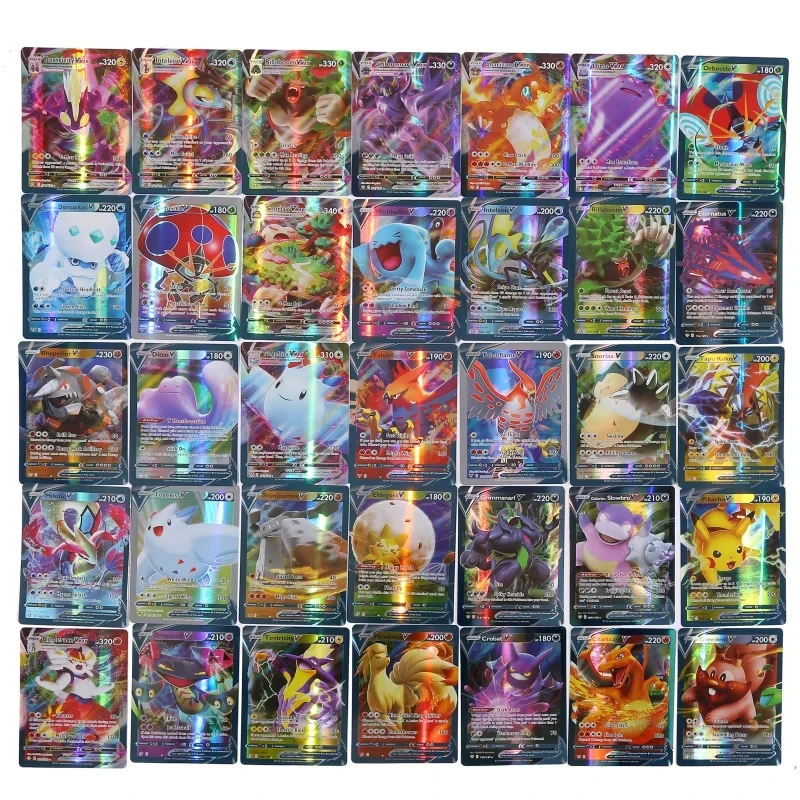 60/100Pcs English Pokemon Card - Pokemon Binder Card incelemesi ve fiyatı
